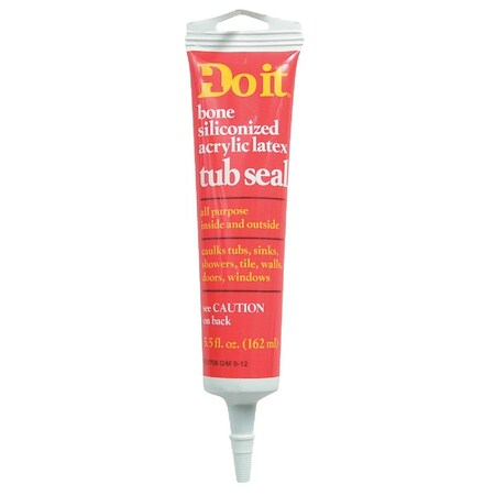 All-Source 5.5 Oz. Bone Tub Seal Caulk 032119